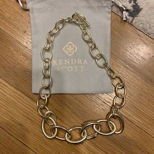 Kendra Scott Walker chain necklace in gold